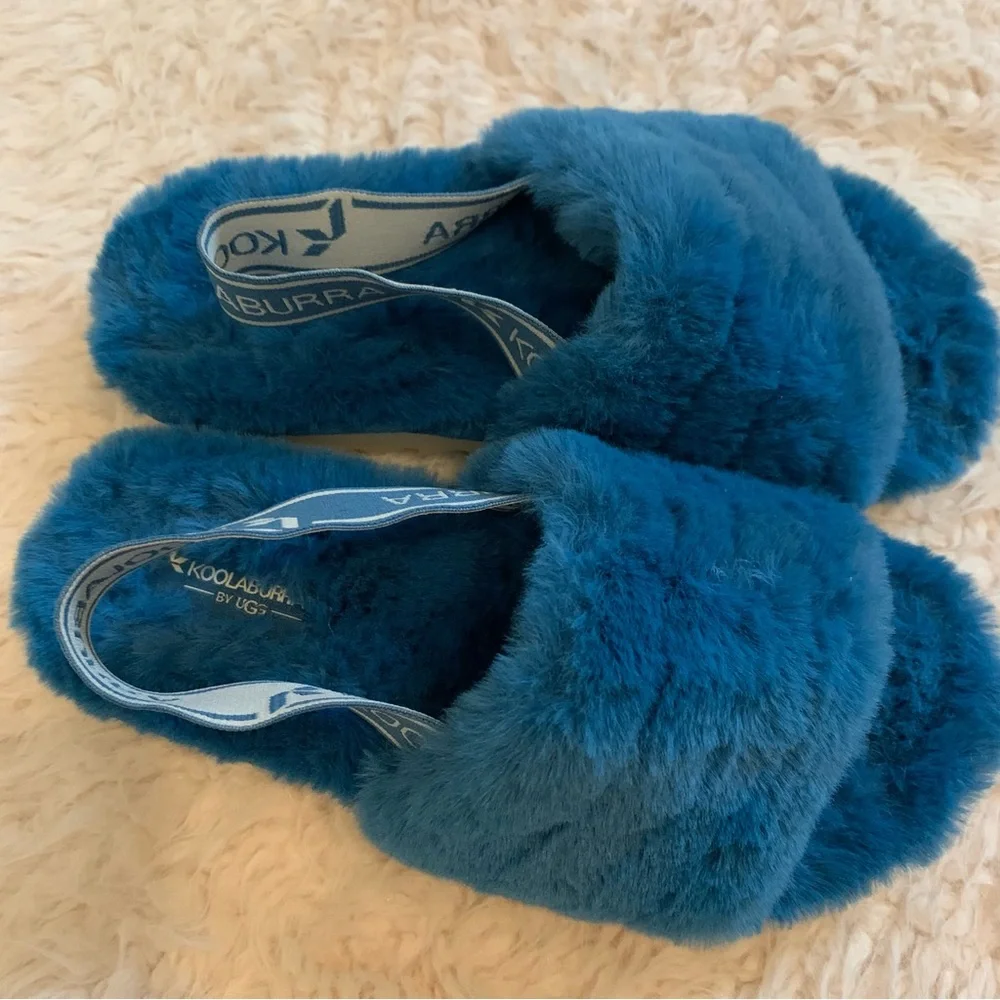 Kookaburra by Ugg fuzzy slippers sz 13